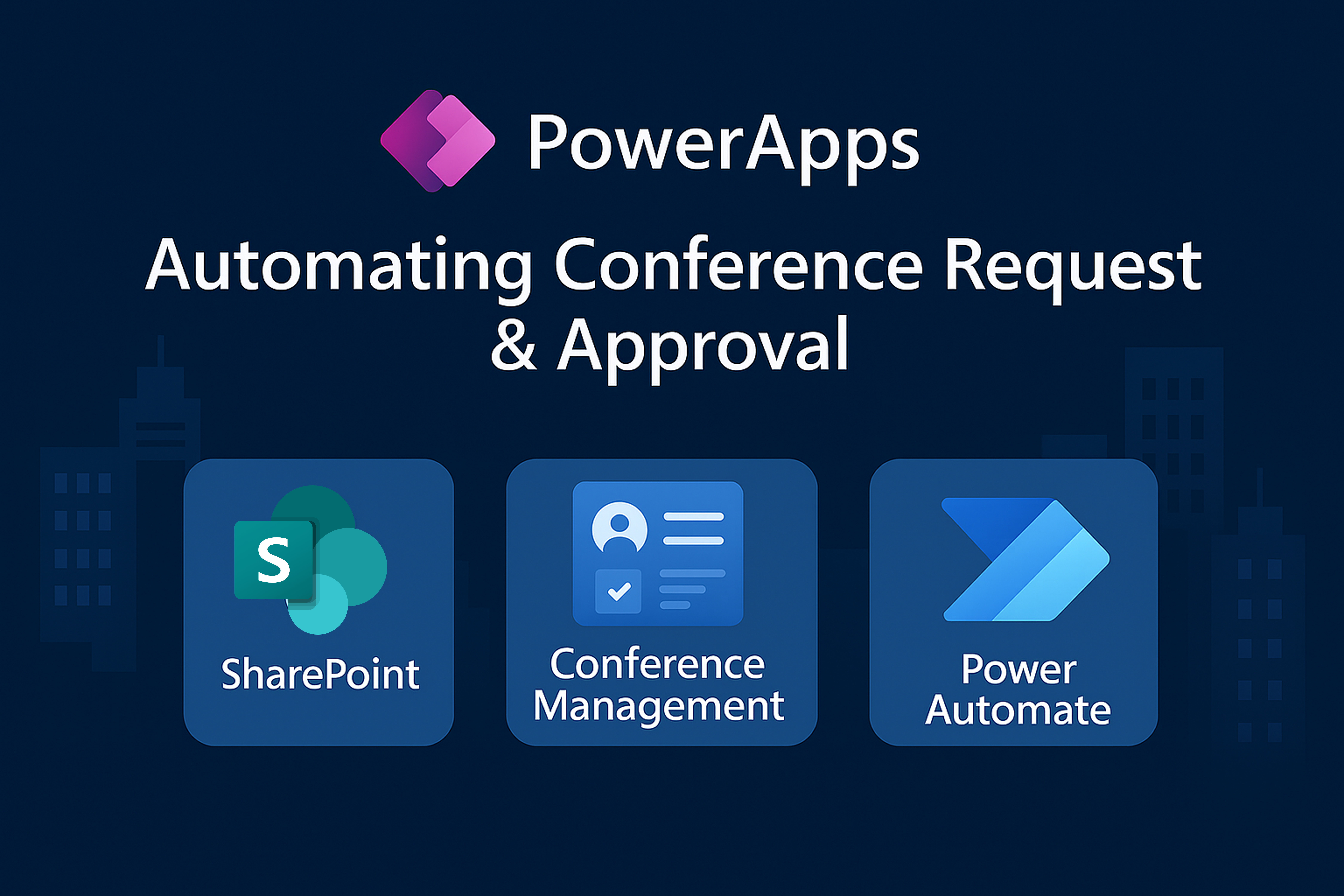 Image for Automating Conference Request & Approval with PowerApps